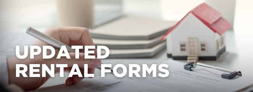 Updated Rental Forms CT Banner